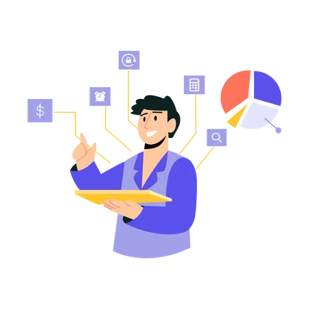 Financial planning  Illustration