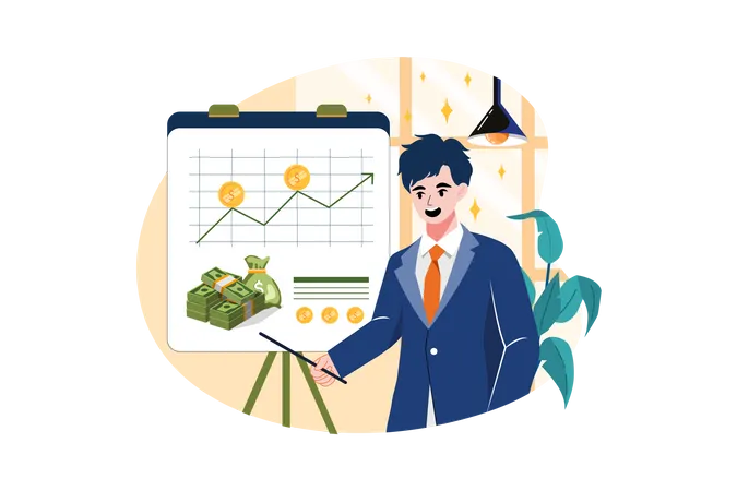 Financial presentation  Illustration