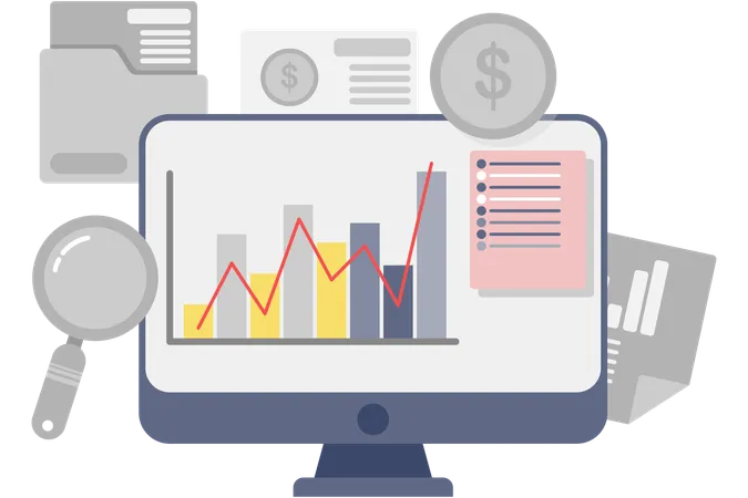 Financial presentation  Illustration