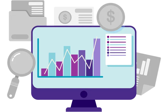 Financial presentation  Illustration