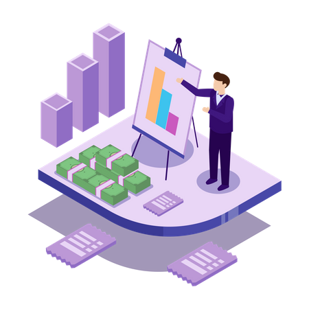 Financial presentation  Illustration