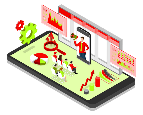 Financial Report analysis  Illustration