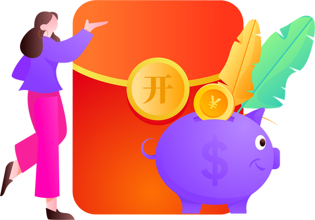 Financial savings4jelly  Illustration