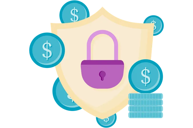 Financial security  Illustration