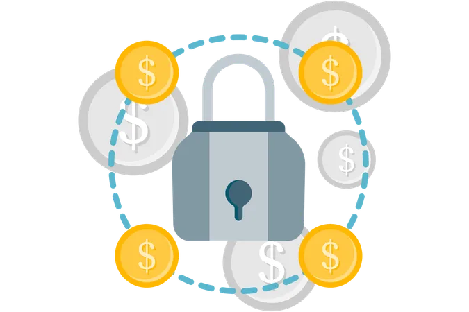 Financial Security  Illustration