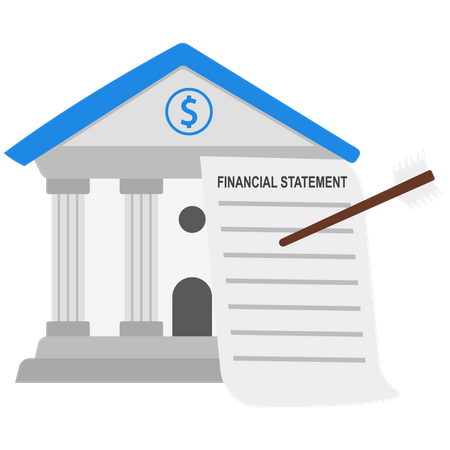 Financial statement for bank loan  Illustration