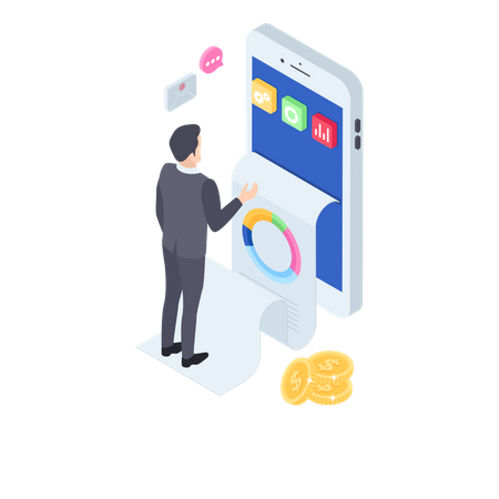 Financial statistics  Illustration