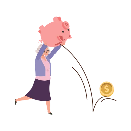 Financial Stress  Illustration