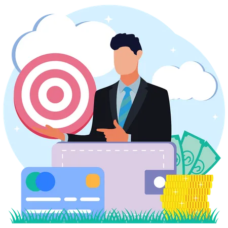 Illustration Vector Graphic Cartoon Character Of Business Transactions Illustration