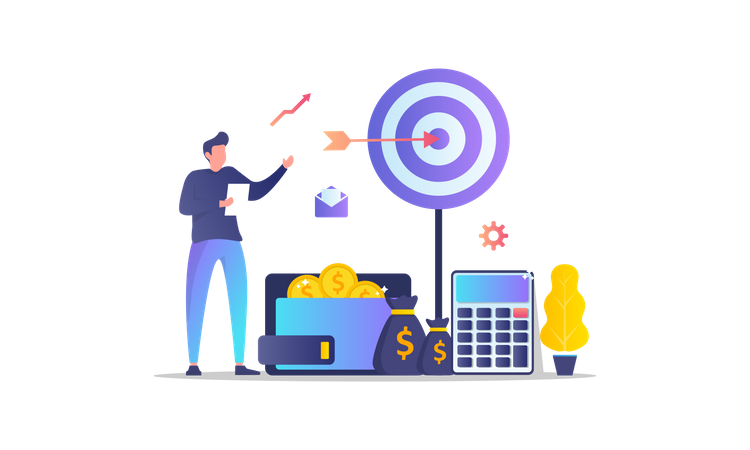 Financial target  Illustration