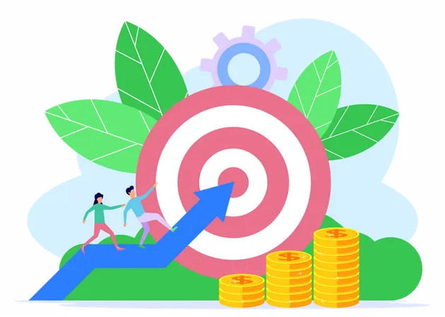 Financial target  Illustration