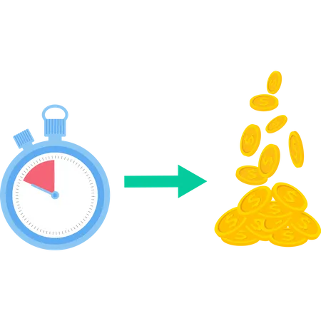 Financial time  Illustration