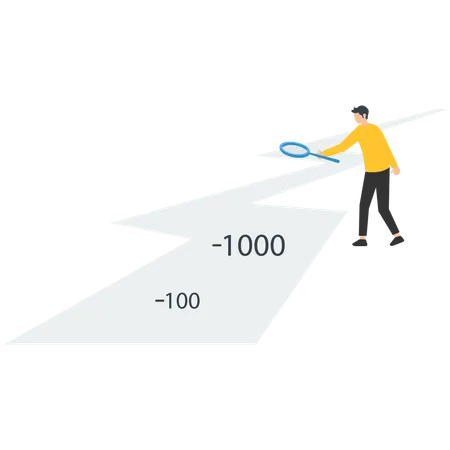 Financial volatility  Illustration