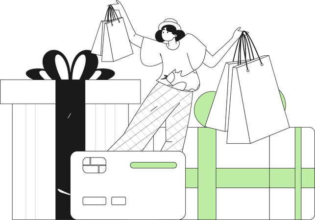 Financial Wallet  Illustration