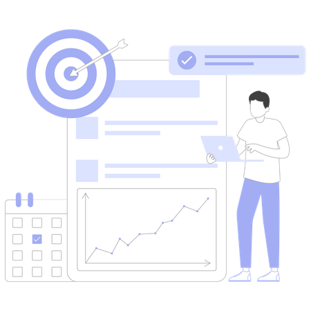 Pianificazione finanziaria  Illustration