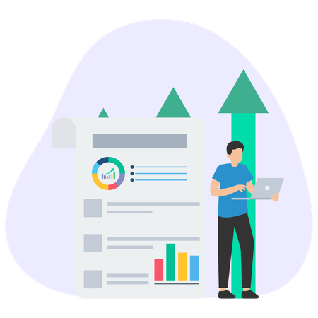 Finanzanalyse  Illustration