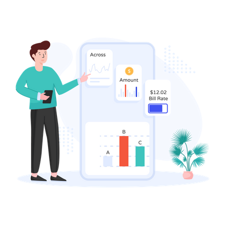 Finanzanalyse  Illustration