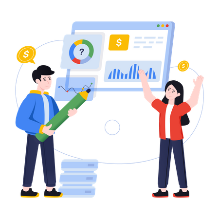 Finanzanalyse  Illustration