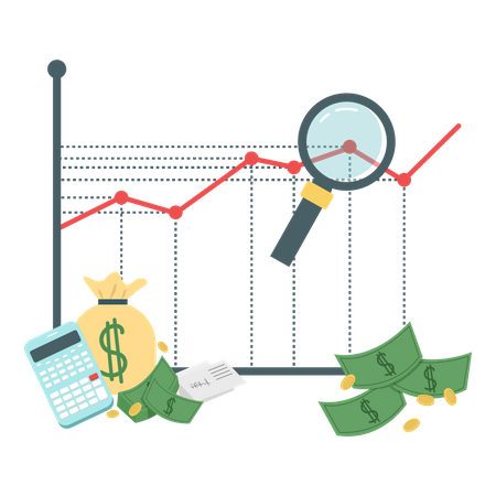 Finanzanalyse  Illustration