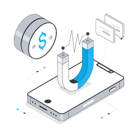 Finanzattraktion  Illustration