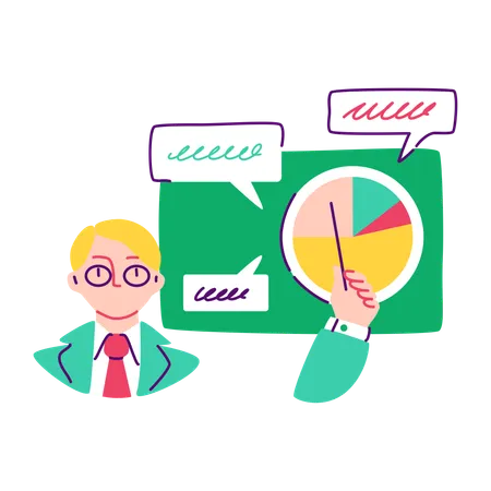 Finanzdatenanalyse  Illustration