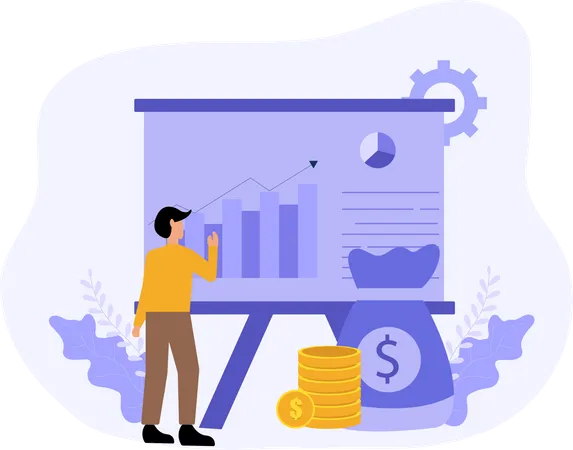 Finanzrecherche  Illustration