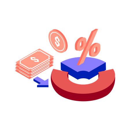 Finanzkrise  Illustration