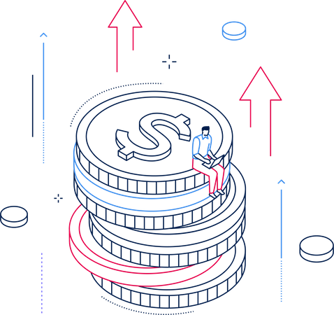 Finanzverwaltung  Illustration