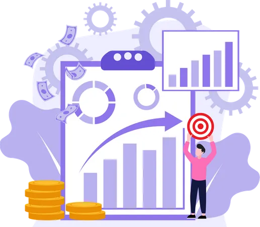 Finanzverwaltung  Illustration