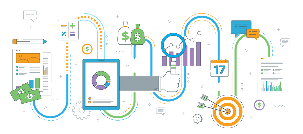 Finanzmanagementprozess  Illustration