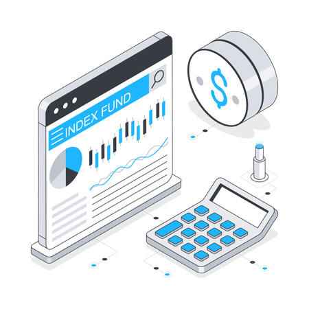 Finanzielle Planung  Illustration