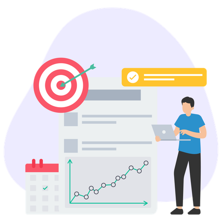 Finanzplanung  Illustration