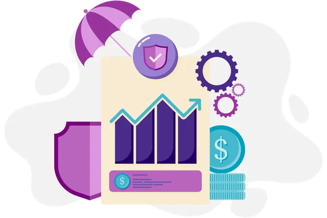 Finanzplanung und Investitionen  Illustration