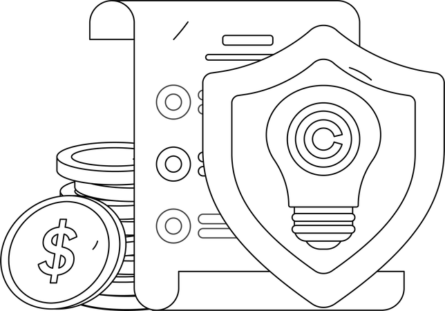 Find copyright law  Illustration