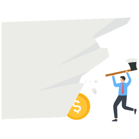 Find Money  Illustration