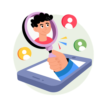 Find My Friend  Illustration