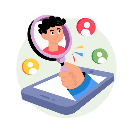 Find My Friend  Illustration