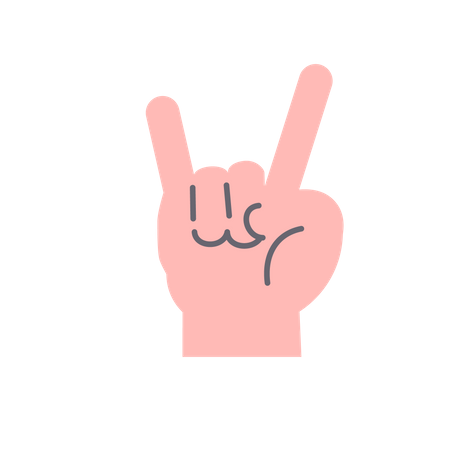 Finger gesture  Illustration