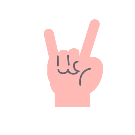 Finger gesture  Illustration