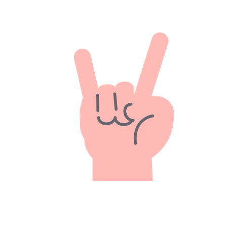 Finger gesture  Illustration