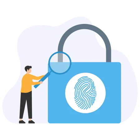 Fingerprint protection  Illustration