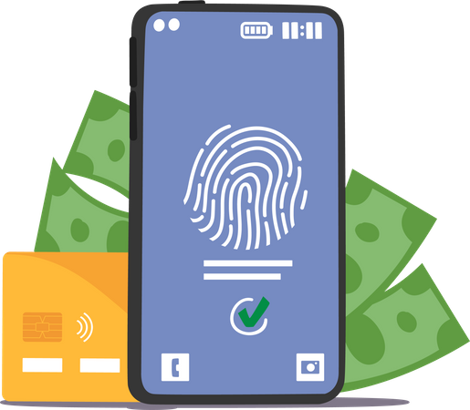 Fingerprint Protection  Illustration