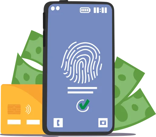 Fingerprint Protection  Illustration