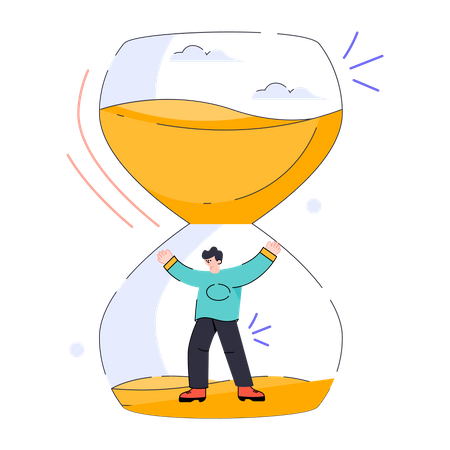 Finishing time  Illustration