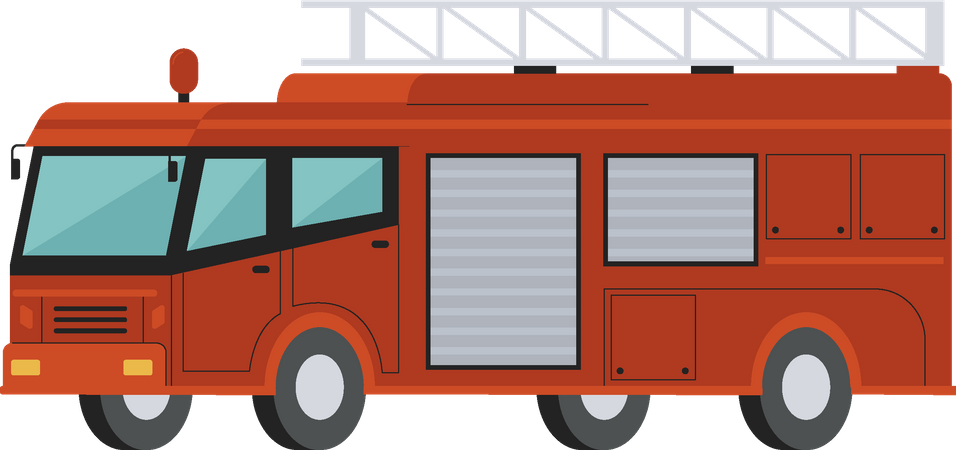 Fire truck  Illustration