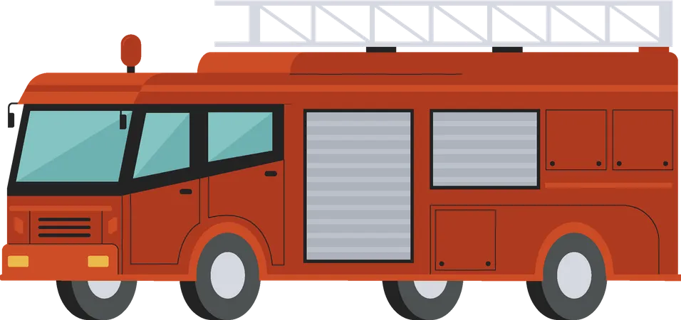 Fire truck  Illustration