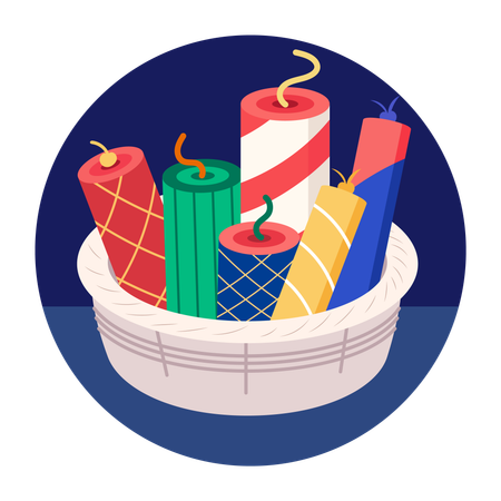 Firecrackers  Illustration