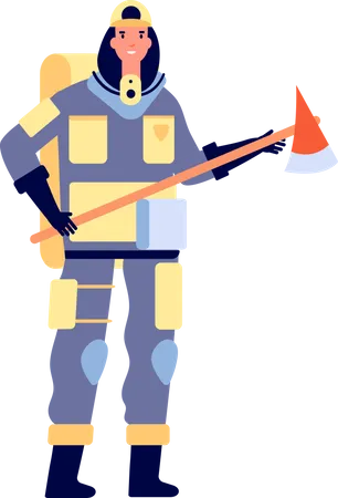 Fireman  Illustration