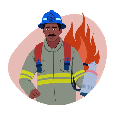 Fireman  Illustration