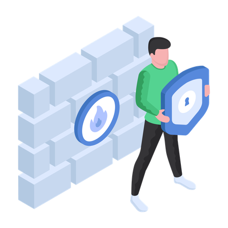 Firewall  Illustration